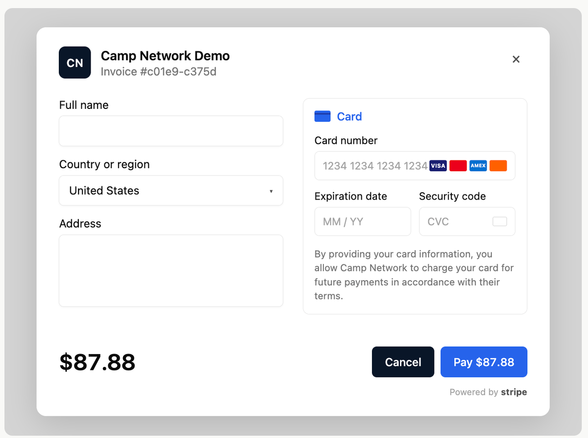 Camp Network product image